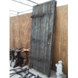 A PAIR OF BARN DOORS/GATES EACH ONE 211CM X 106CM