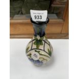 A MOORCROFT POTTERY 'OTLEY CHEVIN' PATTERN VASE