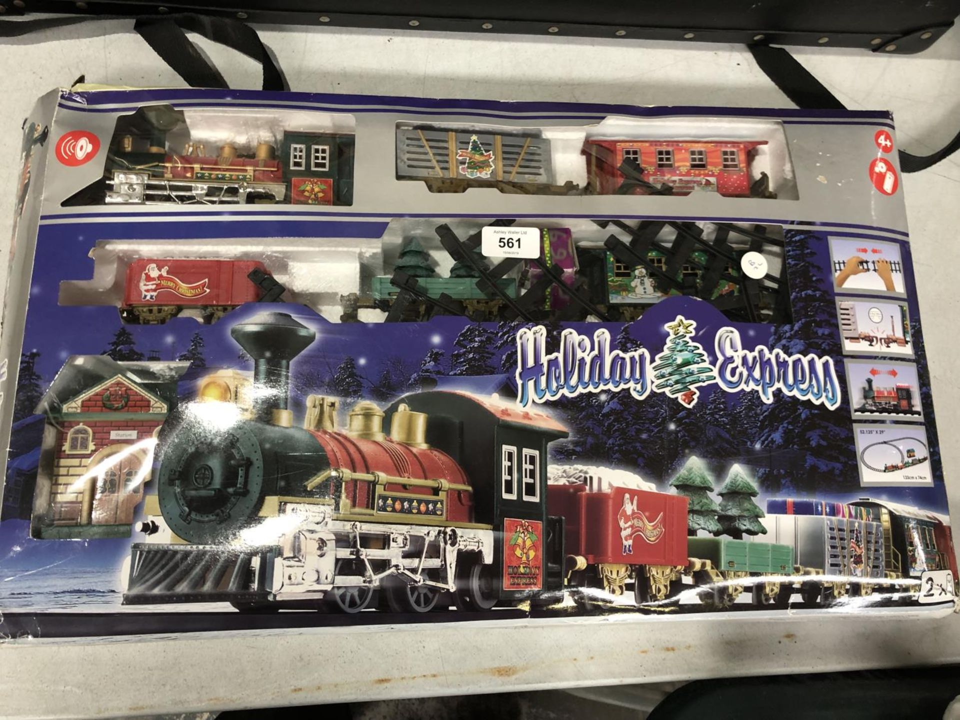 A BOXED 'HOLIDAY EXPRESS' TOY SET