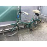 A VINTAGE SHOPPING BIKE