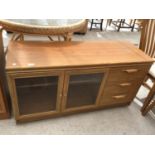 A LOW RETRO STYLE SIDEBOARD