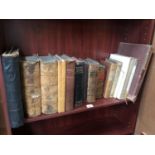 A COLLECTION OF VINTAGE AND ANTIQUE BOUND BOOKS
