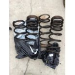 TWO PAIRS OF SPRINGS ONE FRONT AND ONE REAR FOR A DEFENDER 2010