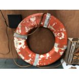 A VINTAGE LIFEGUARD RING / BUOY