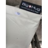 A BIG HUG 'THE STRAPPING' BEAN BAG, 138CM X 187CM, HEAVY DUTY POLYESTER, STAIN AND WATER RESISTANT