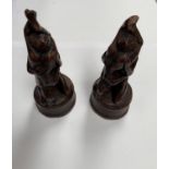 TWO EROTIC FIGURINES