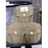 A BRITISH '303' ENFIELD AMMO POUCH