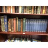 A VARIETY OF BOUND BOOKS TO INCLUDE 'THE CHILDREN'S ENCYCLOPEDIA AND EXAMPLES FROM 1898 ETC