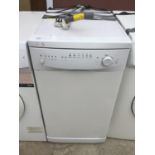 A SLIMLINE DISHWASHER IN WORKING ORDER