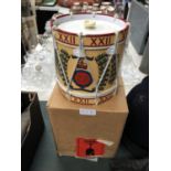 A CHESHIRE REGIMENT ICE BUCKET IN ORIGINAL BOX