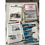 A LARGE COLLECTION OF 1970'S AND LATER TRACTOR LEAFLETS AND BOOKLETS