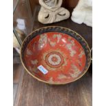 A CARLTON WARE CERAMIC ORIENTAL PATTERN BOWL