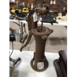 A CAST IRON WATER PUMP