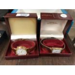 TWO BOXED ROTARY GENTS WATCHES