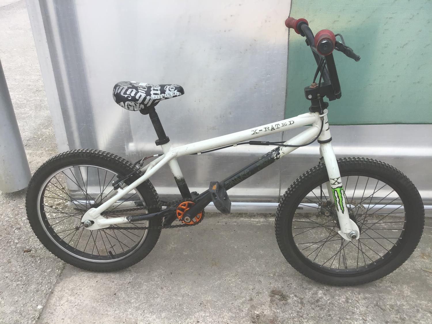 AN X RATED BMX/STUNT BIKE IN CLEAN CONDITION