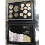 UNITED KINGDOM 2011 PROOF COIN YEAR SET , ROYAL MINT , 14 COINS , PLUS COA . PRISTINE CONDITION