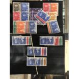 BRITISH COMMONWEALTH 1937 CORONATION ISSUE , IN EXCESS OF 113 , UNMOUNTED MINT SETS , INCLUDING