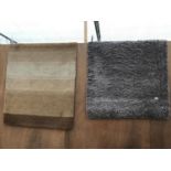 TWO RUGS 180 CM X 110 CM AND 180 CM X 110 CM