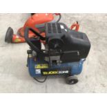 A WORKZONE AIR COMPRESSOR IN WORKING ORDER