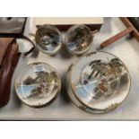 AN ORIENTAL EGG SHELL TEA SERVICE