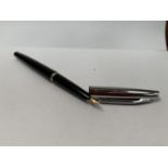 AN 'A.A' FOUNTAIN PEN WITH YELLOW METAL NIP