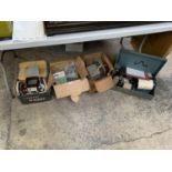 A COLLECTION OF VINTAGE PROJECTOR EQUIPMENT