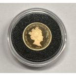 A D-DAY 75 1944-2019 22CT GOLD 1/4 SOVEREIGN
