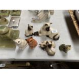 A COLLECTION OF STAMPED BESWICK CAT MODELS
