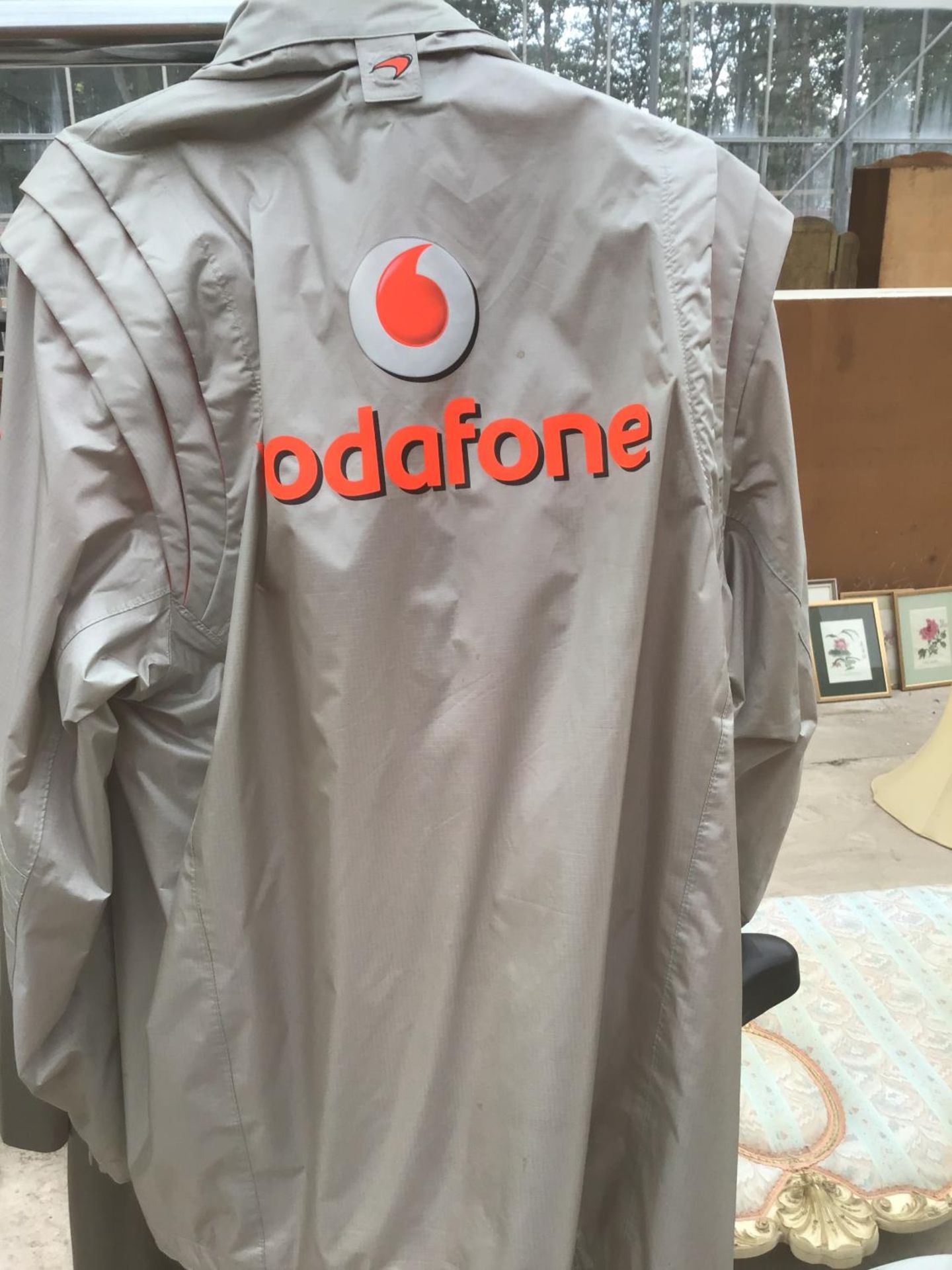 THREE XL COATS TO INCLUDE A MCLAREN VODAFONE MERCEDES JACKET, A WIERD FISH AND A DANNIMAC RAINCOAT - Image 4 of 8