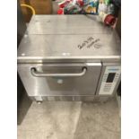 A STAINLESS STEEL TURBO CHEF RAPID COOK OVEN (OVER £5000 NEW)