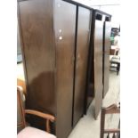 TWO REMPLOY TEAK WARDROBES