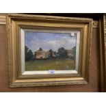 A FRAMED 1885 OIL PAINTING BY WALTER CARTER, IT WAS ONCE HUNG IN THE MANCHESTER ART GALLERY