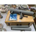 A RUSSIAN CASED AMATEUR ASTRONOMER TELESCOPE SET