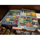 A MATHBOX COLLECTORS CASE CONTAINING 48 DIE CAST MODELS