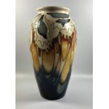 A MOORCROFT POTTERY 'MOON OVER EVENTIDE' PATTERN VASE, HEIGHT 26CM