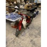 A 1993 HONDA 90 CUB, TWO OWNERS FROM NEW, 12,000 GENUINE MILES, ONLY USED IN SUMMER MONTHS, M.O.T