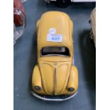 A TIN METAL VW BEETLE MODEL