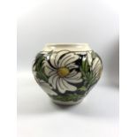 A MOORCROFT POTTERY 'PHOEBE SUMMER' PATTERN VASE, HEIGHT 11CM