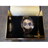A BOXED GENTS TED BAKER WATCH