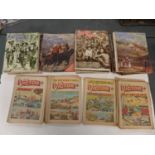 A COLLECTION OF VICTOR COMICS FROM 1969-1972 AND BRITISH EMPIRE MAGAZINES