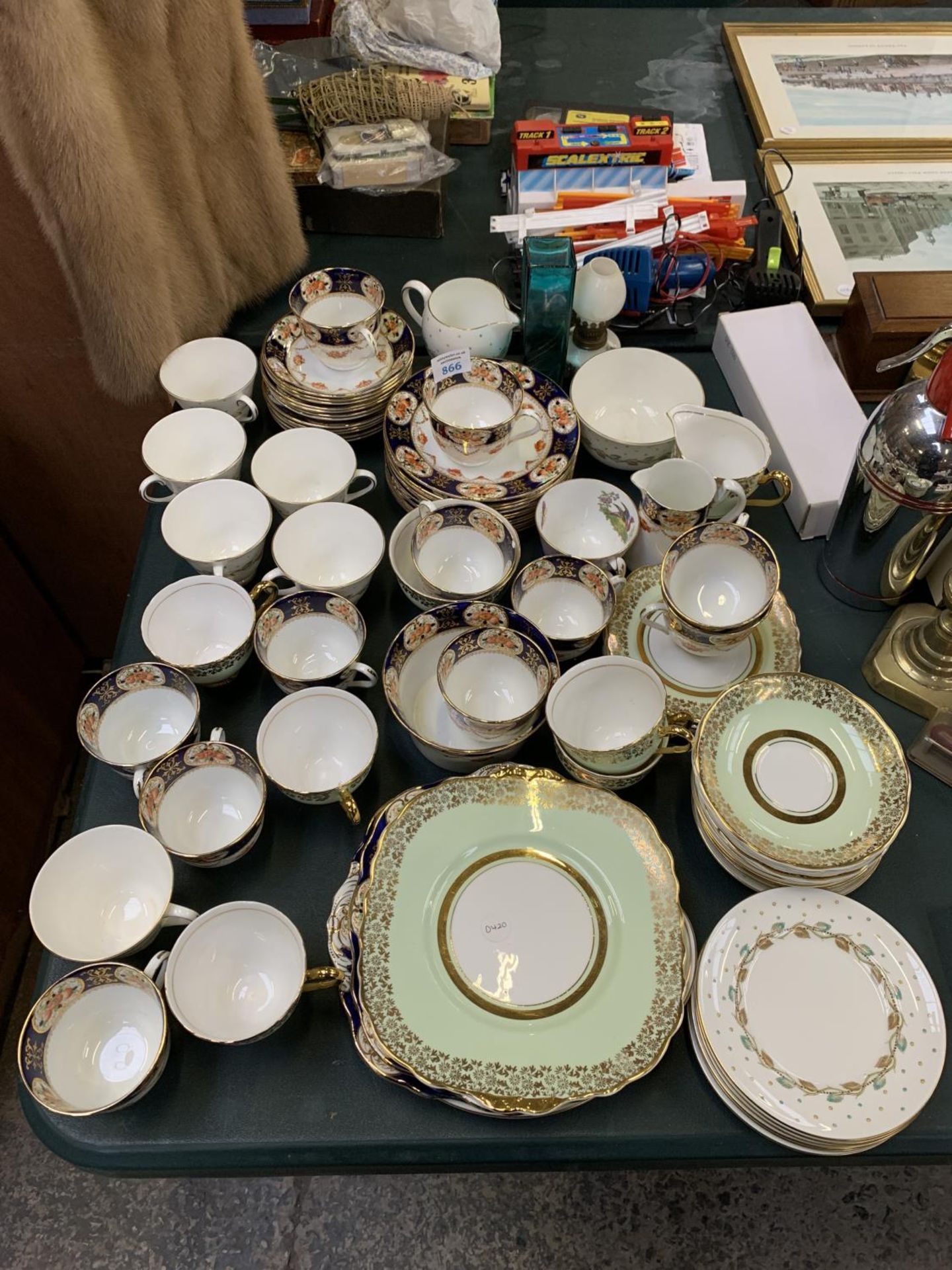 A MIXED COLLECTION OF CERAMIC PART TEA SETS TO INCLUDE PHOENIX CHINA ETC