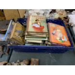 A LARGE COLLECTION OF BOOKS AND ANNUALS