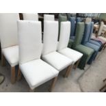 FIFTEEN VARIOUS DINING CHAIRS AND A STOOL