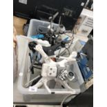 A COLLECTION OF REMOTE CONTROL CAMERA DRONES