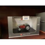 A UNIVERSAL HOBBIES MODEL MASSEY FERGUSON FF30 DS 1-32 SCALE ITEM NO 4190 BOXED AND IN MINT
