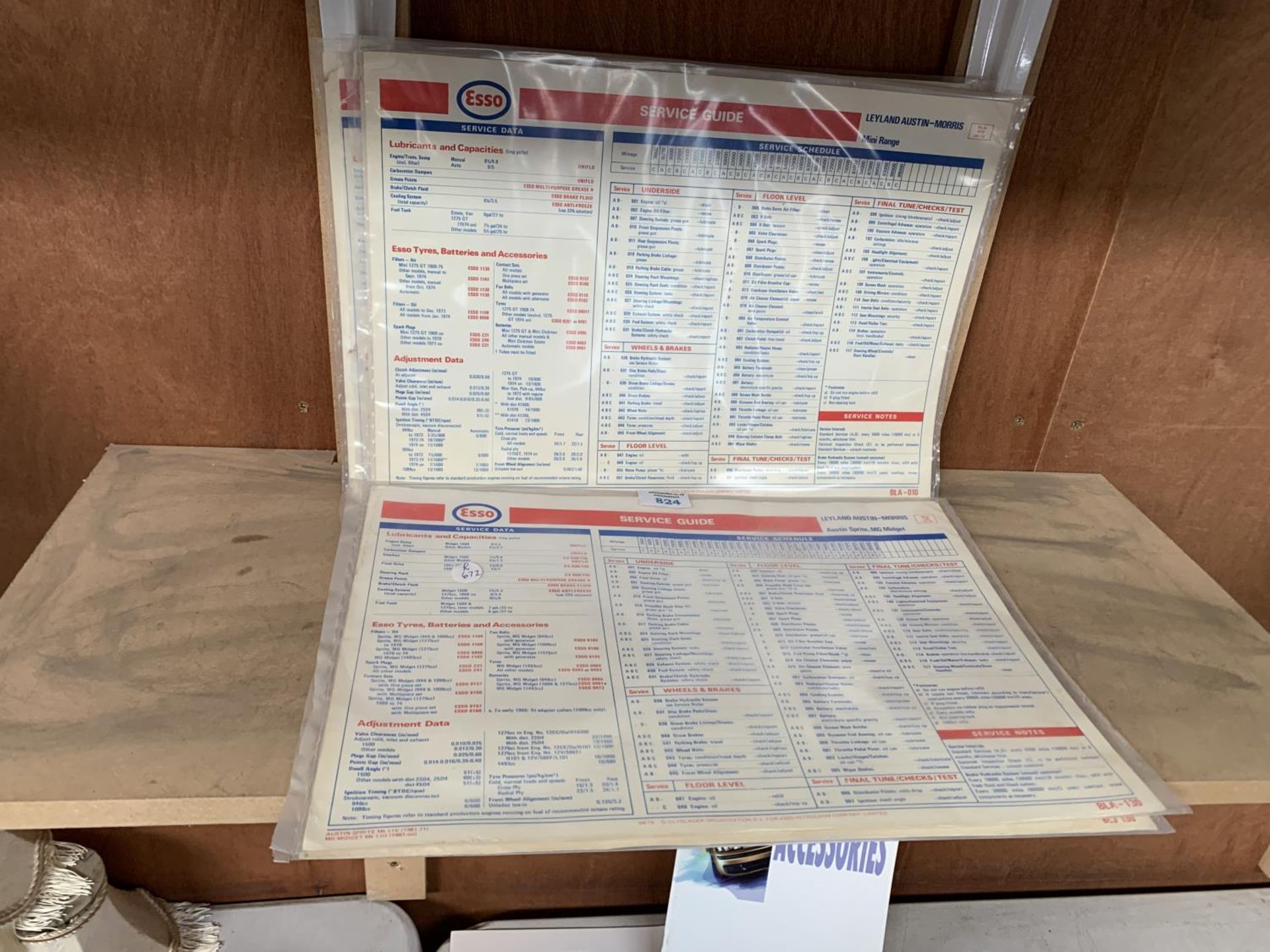 A COLLECTION OF ESSO SERVICE GUIDES