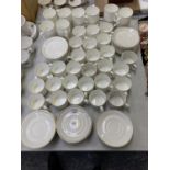 A LARGE COLLECTION OF ROYAL DOULTON CUPS AND SAUCERS