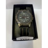 A GENTS STAUCER WRIST WATCH , NEW AND BOXED