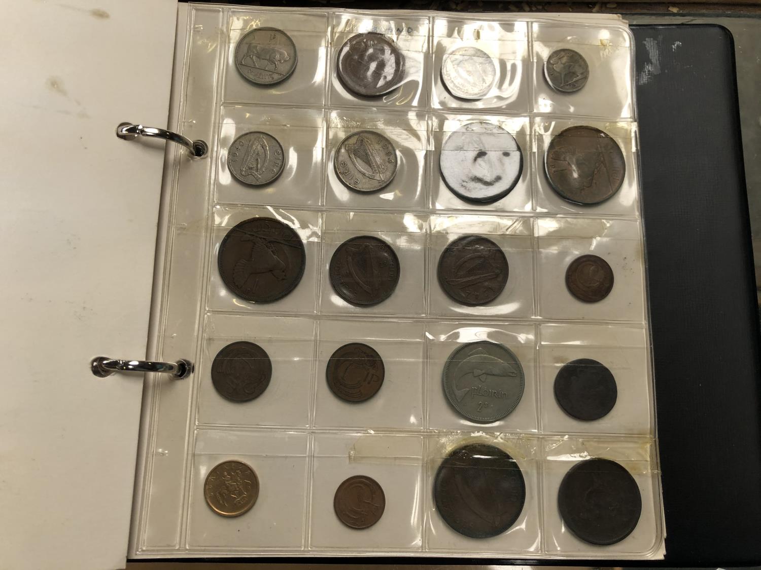 AN ALBUM OF ASSORTED WORLD COINAGES, SOME SILVER ETC - Image 3 of 5