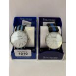 TWO BOXED STRATFORD WRIST WATCHES